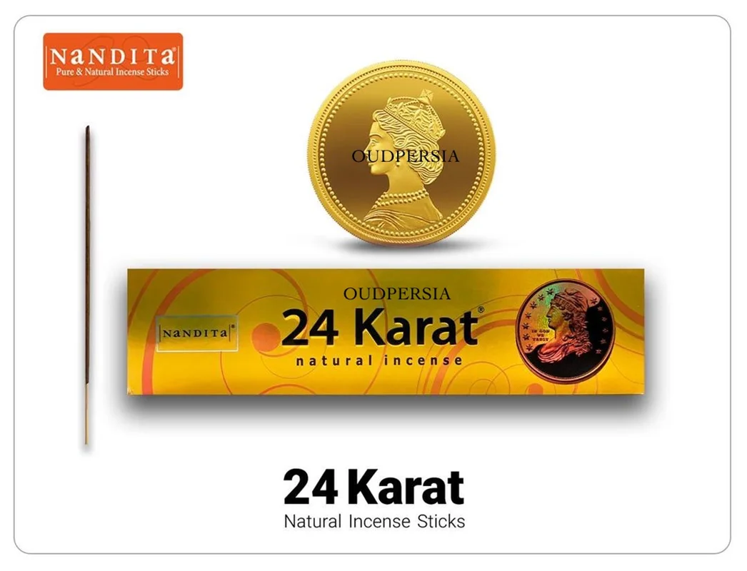 عود دست ساز 24 کارات (24 قیراط، 24 عیار )